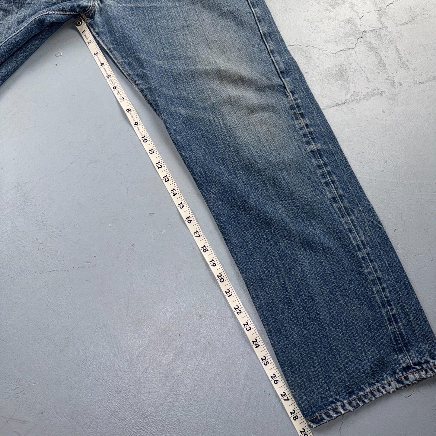Levis 501 Big E Vintage 60s Redline Selvedge USA XX 1960s Jeans 36x32 Act 33x28