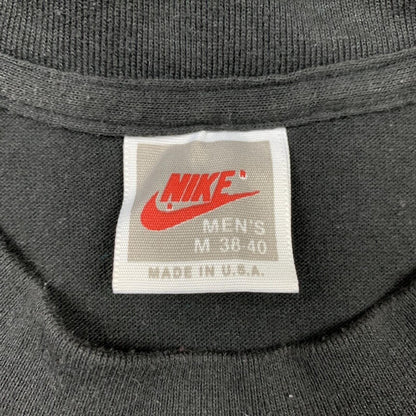 Vintage Nike Mens Medium T Shirt USA Graphic Running Marathon Oregon 80s Black