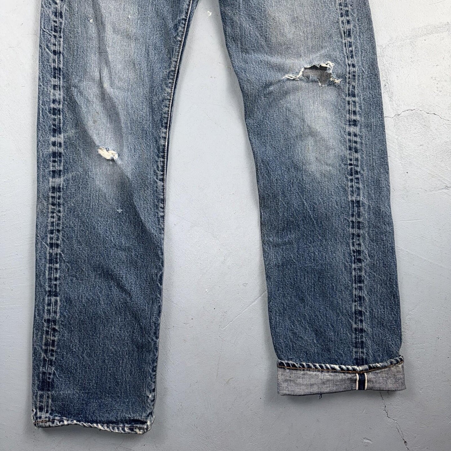 Levis 501 Big E Vintage 60s Redline Selvedge USA XX 1960s Jeans 66 Act 31x33