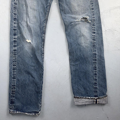 Levis 501 Big E Vintage 60s Redline Selvedge USA XX 1960s Jeans 66 Act 31x33
