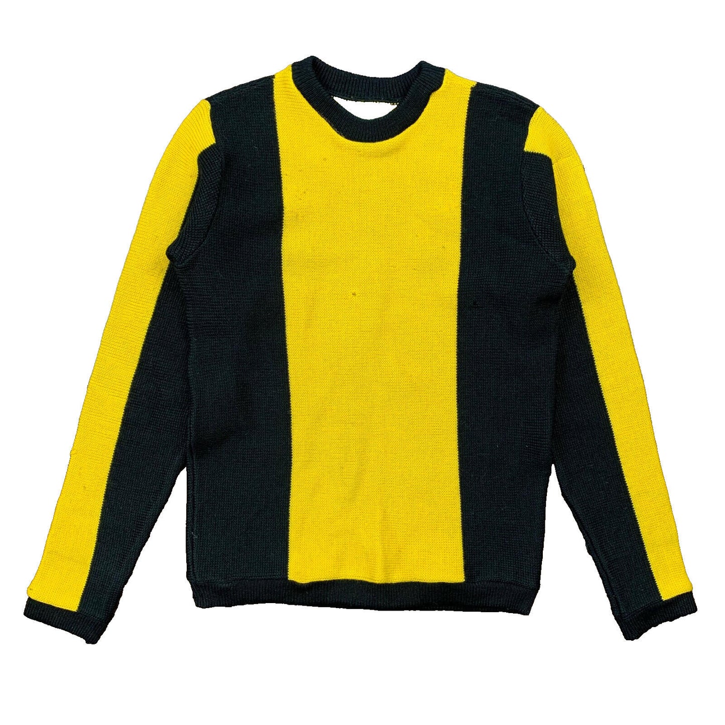 1950s Bill Bakers Oregon 50s USA Made Vintage Sweater Yellow Wool 40s Rockabilly