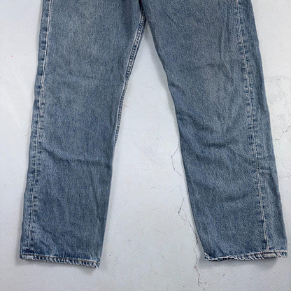 Levis 501 Vintage 90s USA XX Straight Leg Jeans Blue Med Wash 36x30 Act 33x29