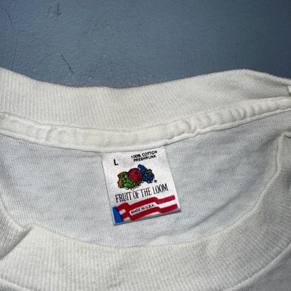 BMC Computer Software VTG T Shirt FOTL 90s Nerd Science PC Flags International