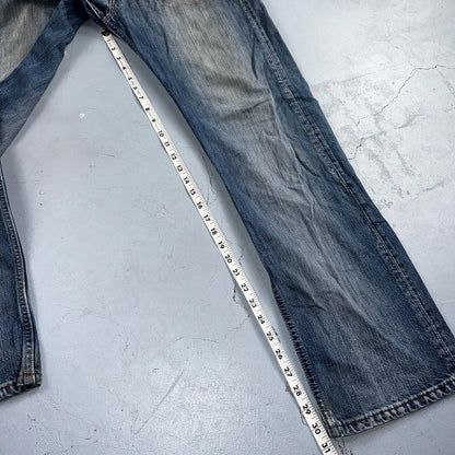 Levis 501 Vintage Y2K XX Straight Leg Jeans Blue Med Wash 33x32 Act 33x30