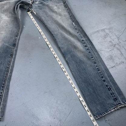 Levis 501 Vintage 80s Redline Selvedge USA XX Jeans Light Wash 66 Act 27x31