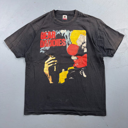 VTG 90s Gear Daddies Band Graphic Alternative Rock Country Rock T Shirt Black XL