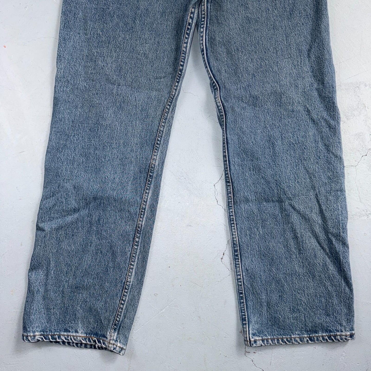 Levis 501 Vintage 90s USA XX Straight Leg Jeans Blue Med Wash 36x30 Act 33x29