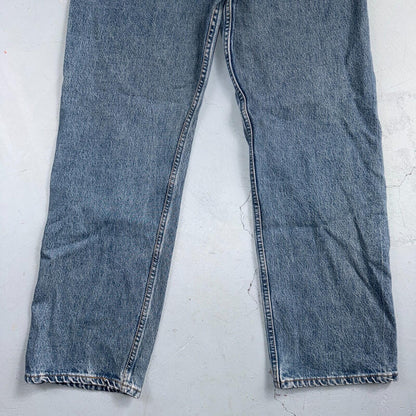 Levis 501 Vintage 90s USA XX Straight Leg Jeans Blue Med Wash 36x30 Act 33x29