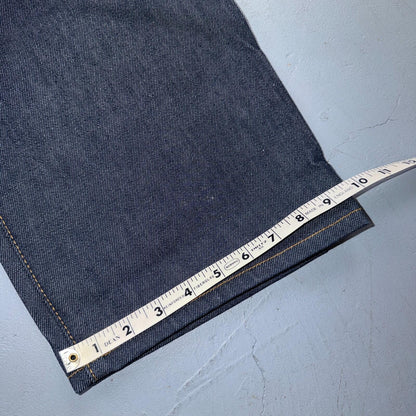 Levis 501 Vintage Y2K Deadstock XX Straight Leg Jeans Black Dark Wash 40x30