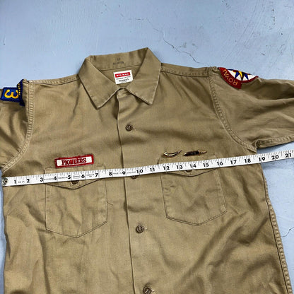VTG Penneys Big Mac Shirt Pants Set Kids 16 Hunting Rockabilly 1960s Boy Scout