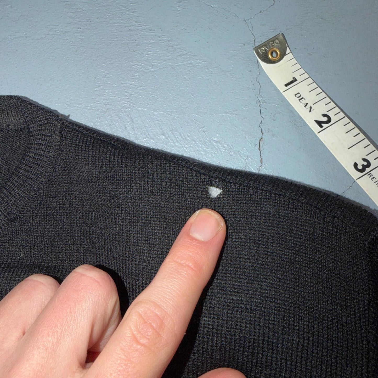 VTG 1940s 1950s Wool Cardigan Sweater Rockabilly Womens Mod Knit Black Catalina