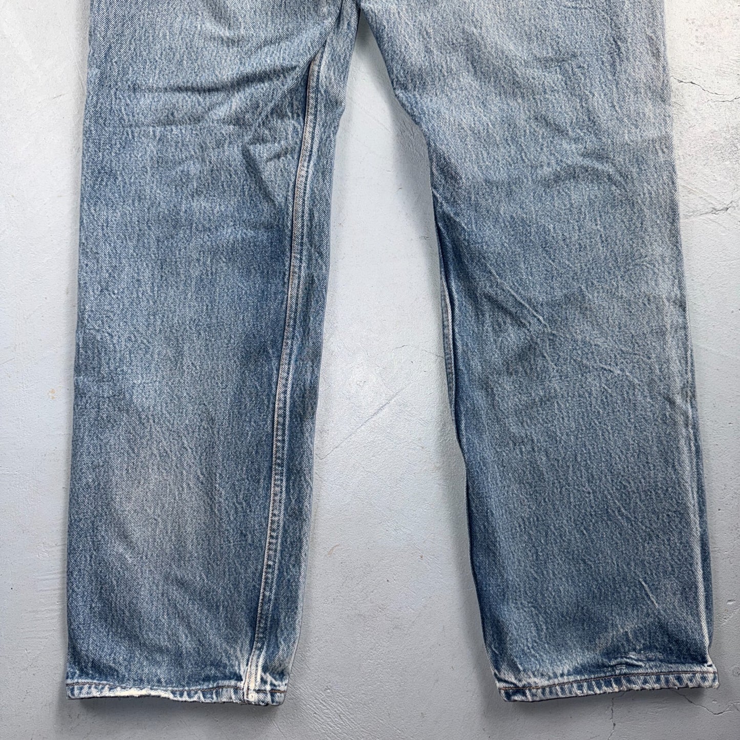 Levis 501 Vintage 90s Y2K XX Straight Leg Jeans Blue Light Wash 36x34 Act 34x30