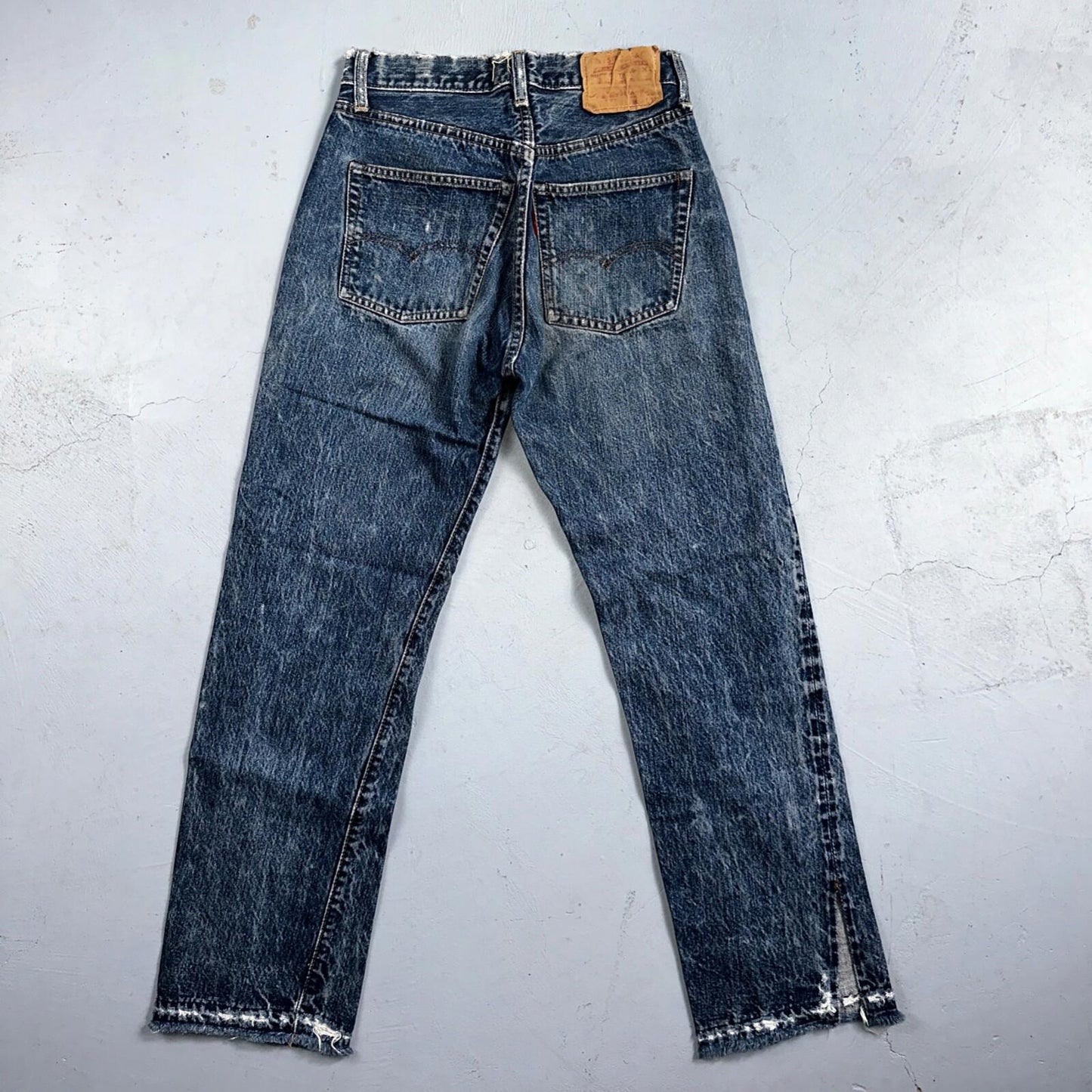 Levis 501 Big E Vintage 60s Redline Selvedge USA XX 1960s Jeans 28x32 Act 26x28