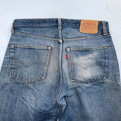 Levis 501 Vintage 70s SS Redline Selvedge USA XX Jeans Med Wash 35x40 Act 32x34