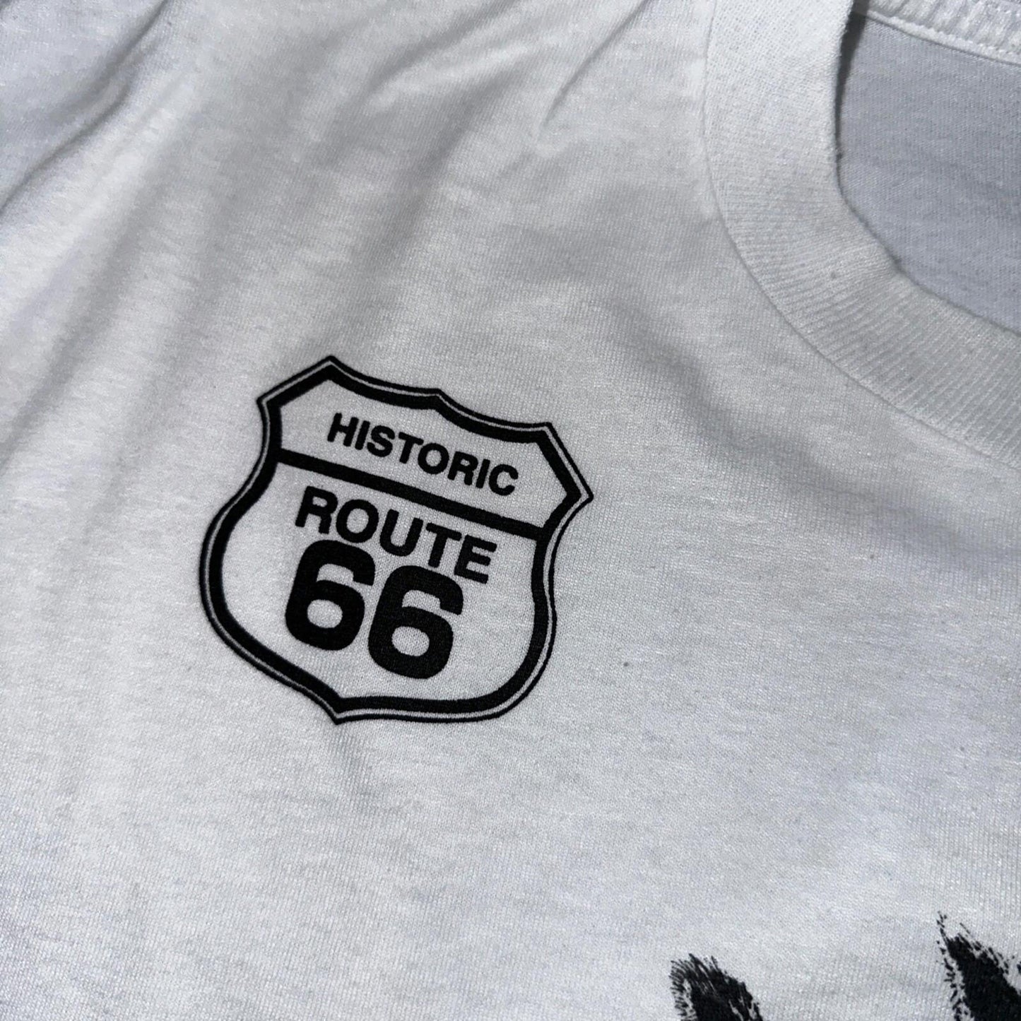 Oatman Arizona Route 66 VTG T Shirt Burro Cactus Flowers Route Cute Donkey Horse