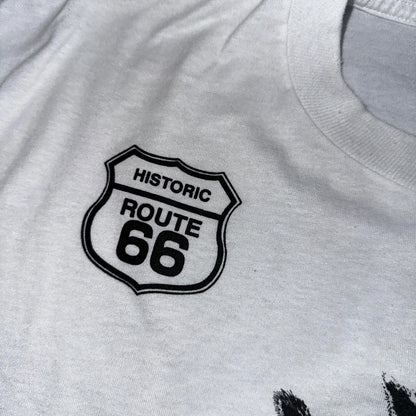 Oatman Arizona Route 66 VTG T Shirt Burro Cactus Flowers Route Cute Donkey Horse