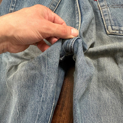 Levis Vintage 80s Redline Selvedge USA 501 XX Jeans 66 70s Light 33x38 Act 30x33