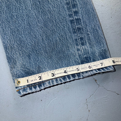 Levis 501 Vintage 90s Y2K XX Straight Leg Jeans Blue Light Wash 36x34 Act 34x30