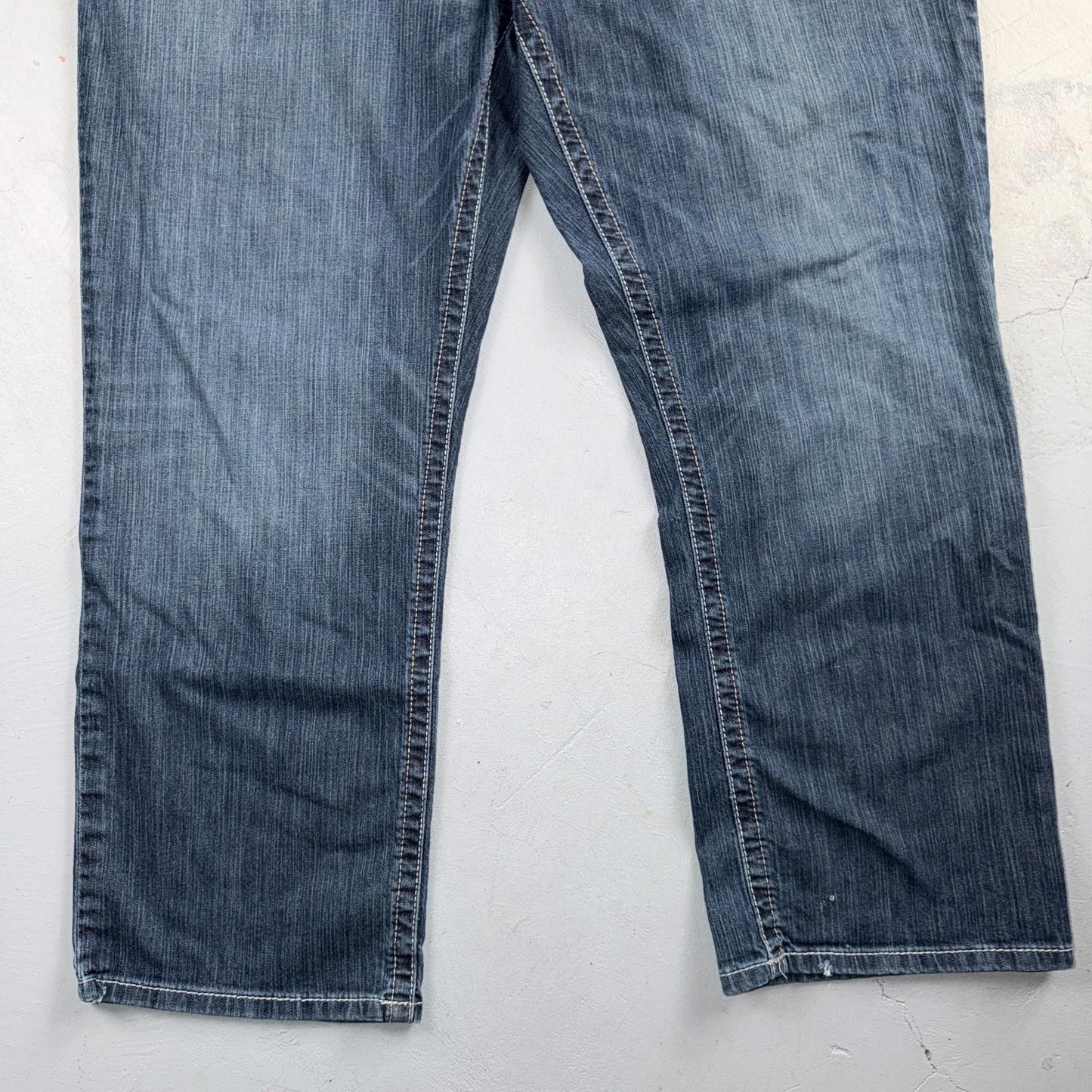Ariat M4 FR Jeans Mens Blue Flame Resistant Cat 2 Relaxed Boot Cut 42x30 Denim