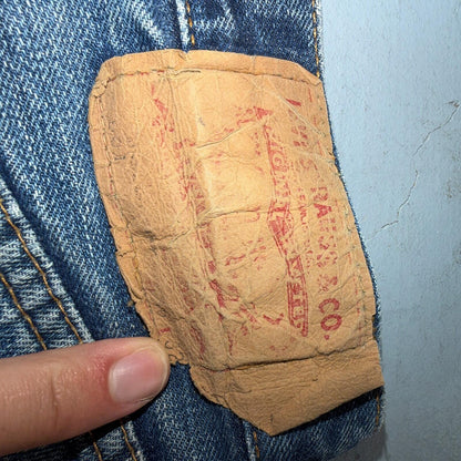 Levis 501 Big E Vintage 60s Redline Selvedge USA XX 1960s Jeans 36x32 Act 33x28