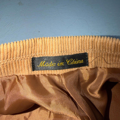 Vtg Circle S Dallas Texas USA Corduroy Country Western Cowboy BLAZER JACKET 44L