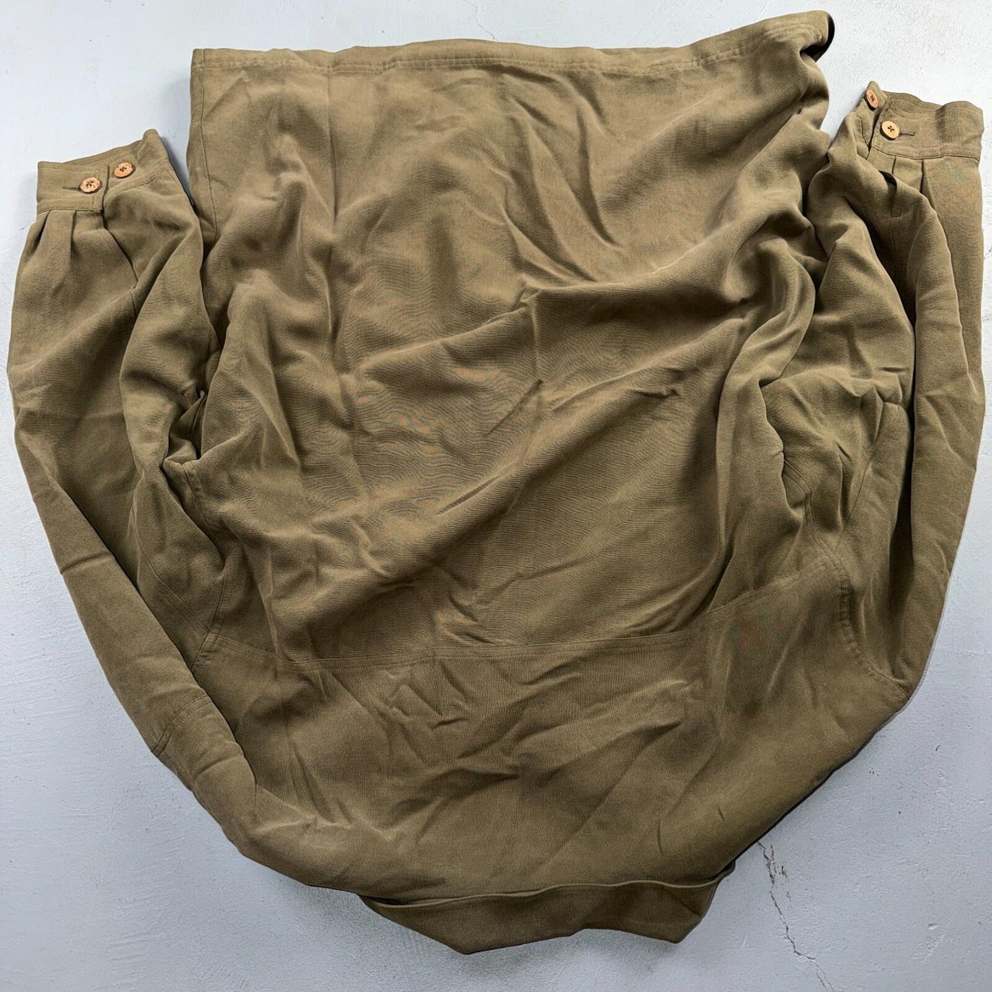 Tommy Bahama VTG 100% Silk Rayon Woven Sport Shirt Jacket XL Green Very Rare 90s