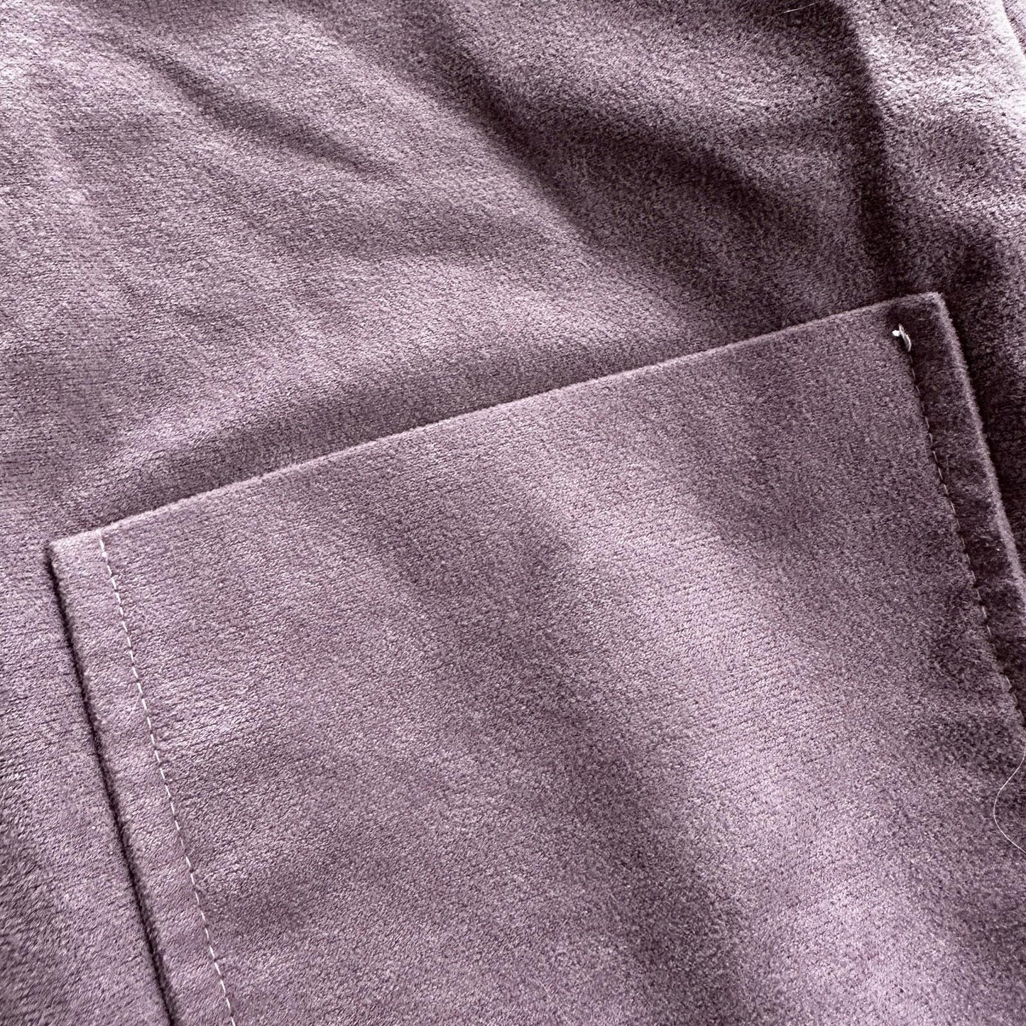 VTG Marty Gutmacker Soft Purple Button Down Shirt Disco Blouse Rockabilly 60s