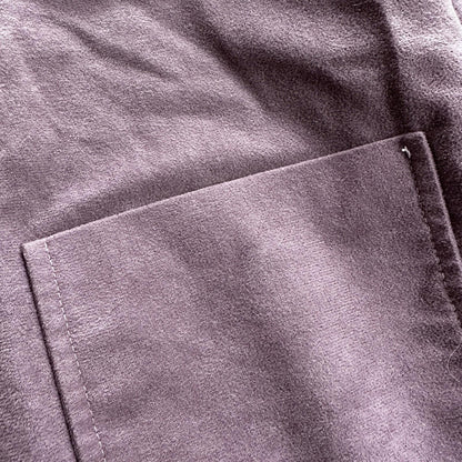 VTG Marty Gutmacker Soft Purple Button Down Shirt Disco Blouse Rockabilly 60s