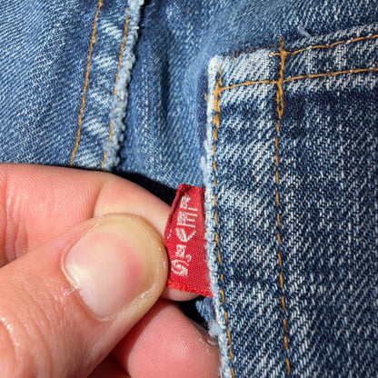 Levis 501 Big E Vintage 60s Redline Selvedge USA XX 1960s Jeans 36x32 Act 34x28