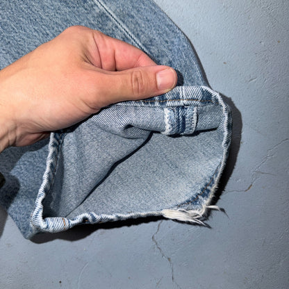 Levis 501 Vintage 90s USA XX Straight Leg Jeans Blue Light Wash 36x32 Act 35x31