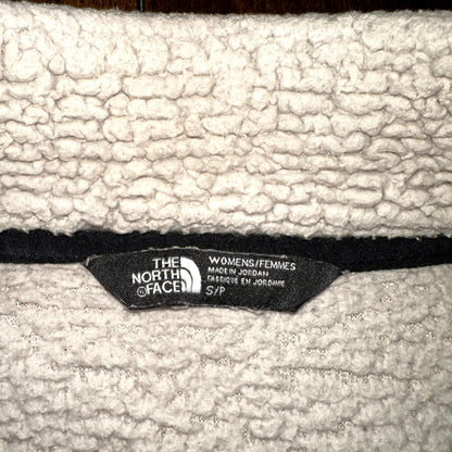 The North Face Jacket Osito Bomber Sherpa Fleece Zip Cozy Soft Coat Oatmeal