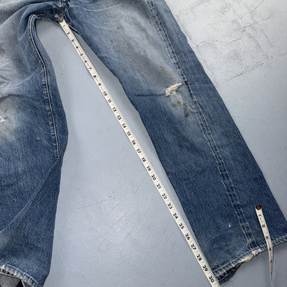 Levis 501 Big E Vintage 60s Redline Selvedge USA XX 1960s Jeans 66 Act 31x30