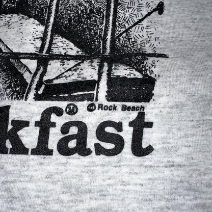 Polk County Sheriffs Bed Breakfast Funny VTG T Shirt 90s JERZEES Prison Police