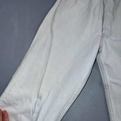Levis 501 Vintage 90s USA XX Straight Leg Jeans Blue Light Wash 31x34 Act 29x33