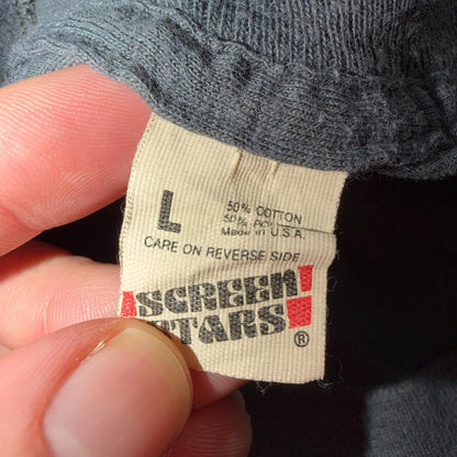 Baby Wild Text 80s Promo VTG T Shirt 1980s Nirvana Grunge Screen Stars Pilot Pen