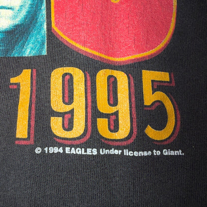 The Eagles Hotel California Album Promo VTG T Shirt 1995 Band Concert Rock Music