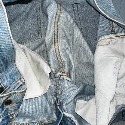 Levis 501 Vintage 80s Redline Selvedge USA XX Jeans Light Wash 1980s Act 29x30