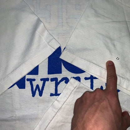 Ghost Writer Promo Vintage Nike T Shirt USA Rare Movie Rap TV Show 90s OG Memory