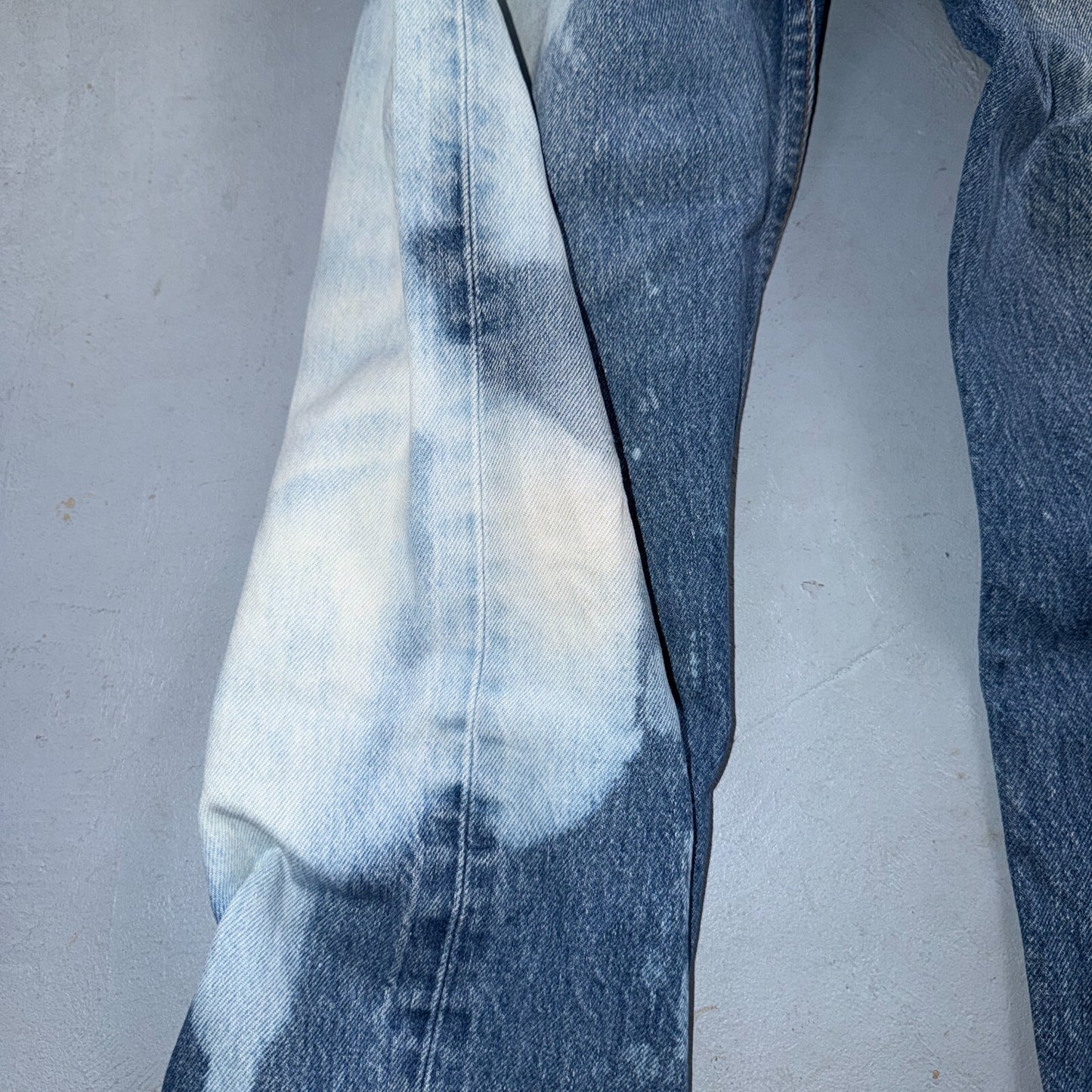 Levis 501 Vintage 90s USA XX Straight Leg Jeans Blue Light Wash 38x31 Act 35x28