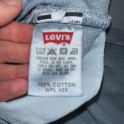 Levis 501 Vintage Y2K XX Straight Leg Jeans Blue Light Wash 36x34 Act 35x32
