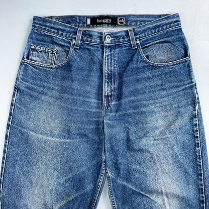 Levis SilverTab Vintage 90s Baggy Denim Jeans Blue Silver Tab Skater Act 35x32