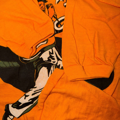 VTG Elvis Presley King of Rock & Roll Yellow T Shirt 70s 1977 Rockabilly Music