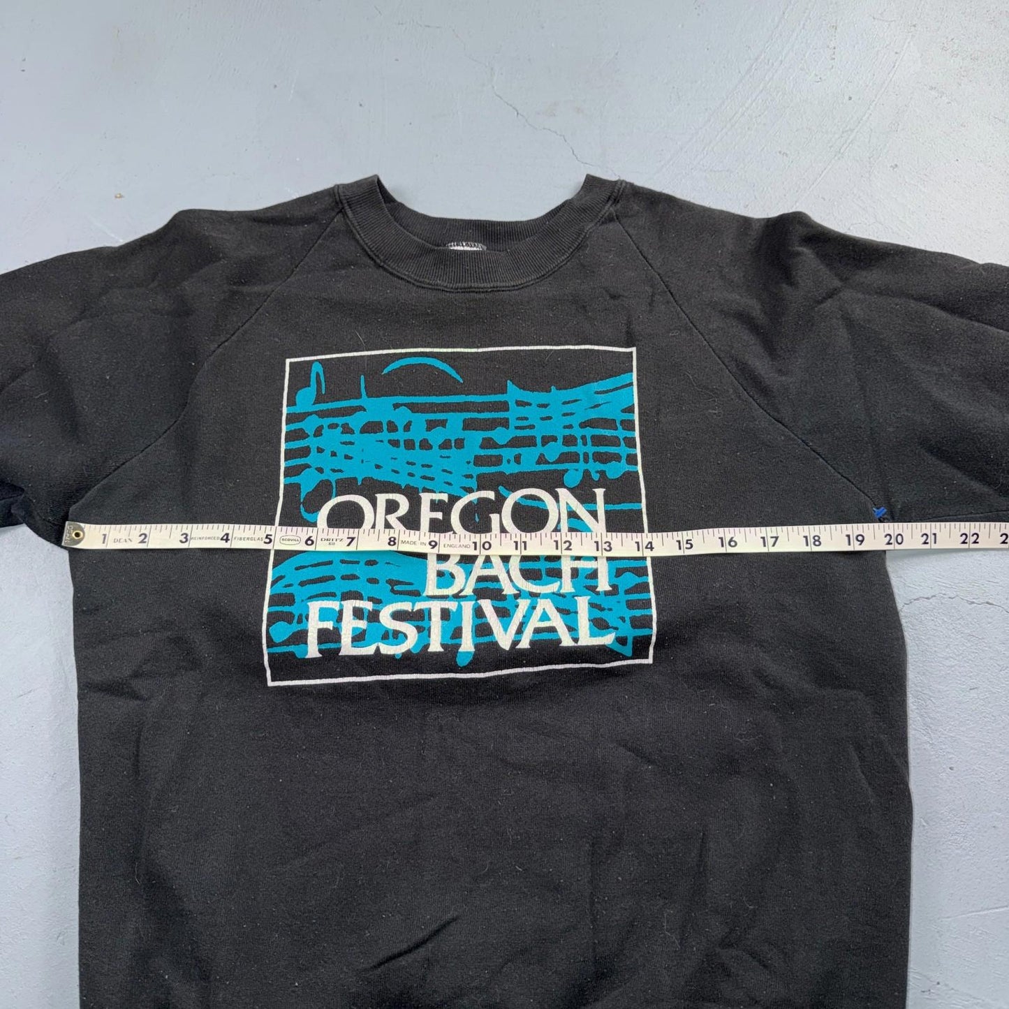 1980s VTG Oregon Bach Festival Sweatshirt USA Crewneck Basic 80s Jumper