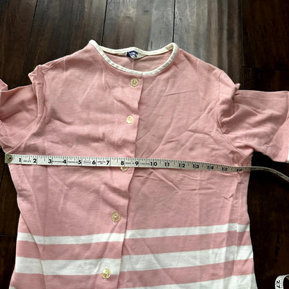 Vintage Bobbie Brooks Women's Pink Crewneck T-Shirt Size Small Rockabilly 80s