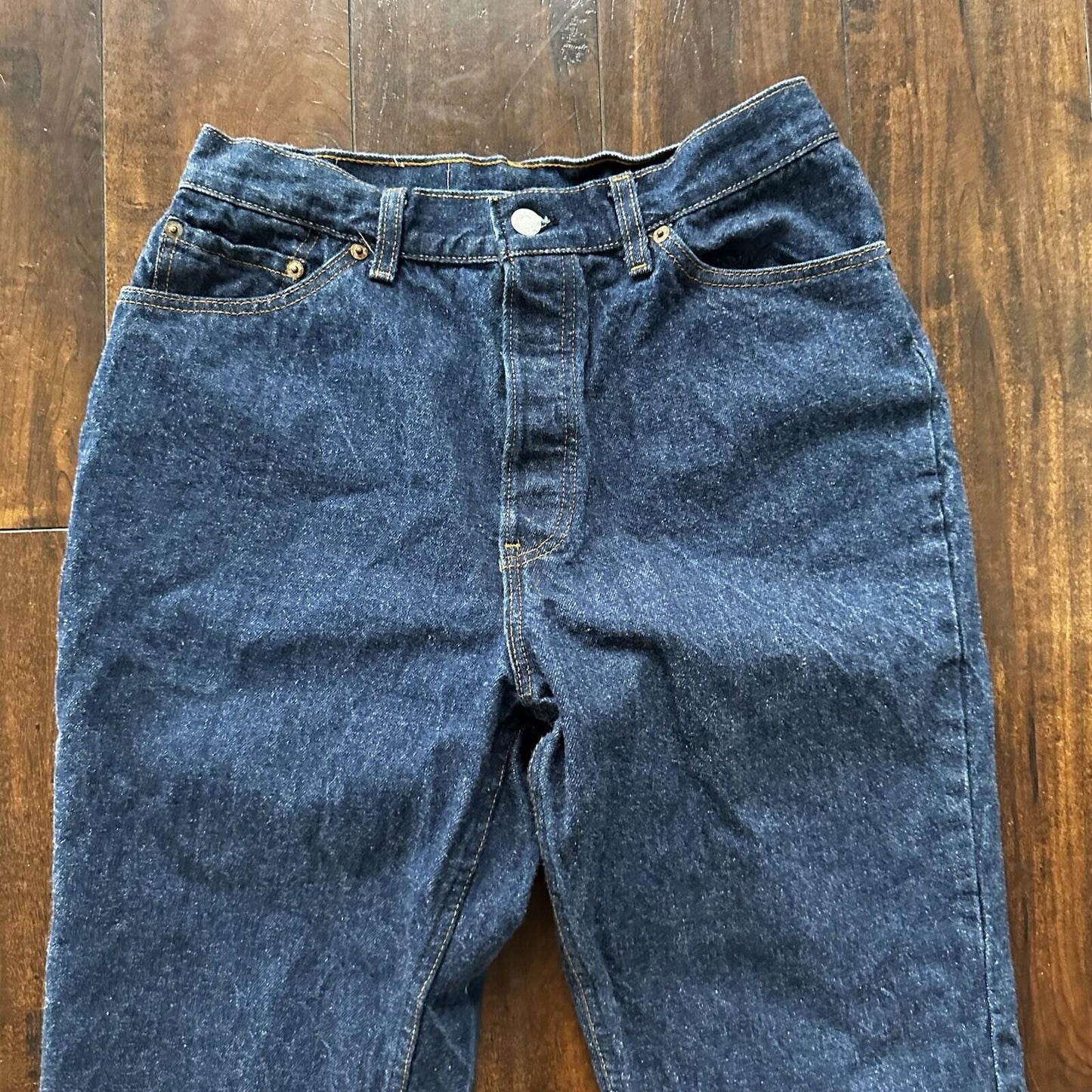 VTG 90s Levi’s 501 XX 18501-0193 Dark Wash High Waist Button Fly Jeans 28x31 80s