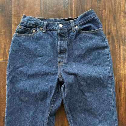 VTG 90s Levi’s 501 XX 18501-0193 Dark Wash High Waist Button Fly Jeans 28x31 80s