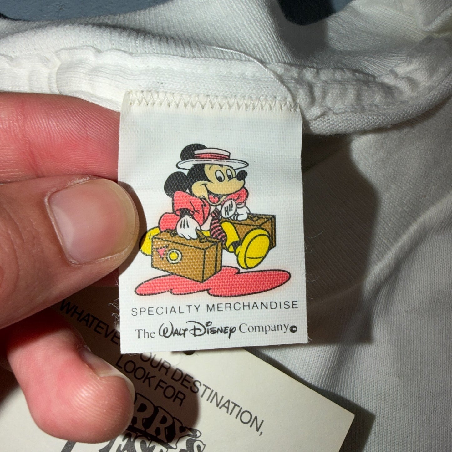 VTG 90s Disney Snow White Whistle While You Work NOS Graphic T Shirt Theme Park