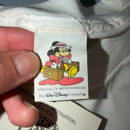 VTG 90s Disney Snow White Whistle While You Work NOS Graphic T Shirt Theme Park