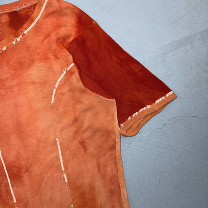 Penneys 1970s Cut Sewn VTG T Shirt JC XL Overdyed Sports Stretchy Rockabilly 70s