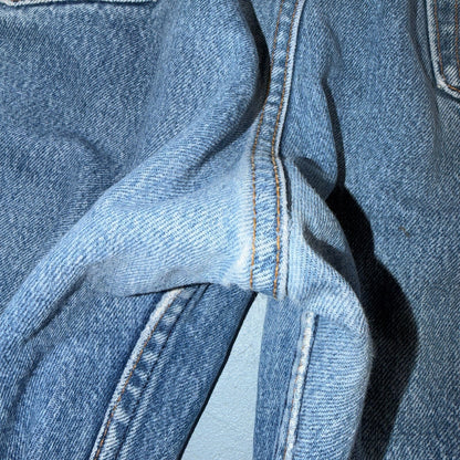 Levis 501 Vintage 80s USA XX Straight Leg Jeans Blue Light Wash 42x32 Act 40x31